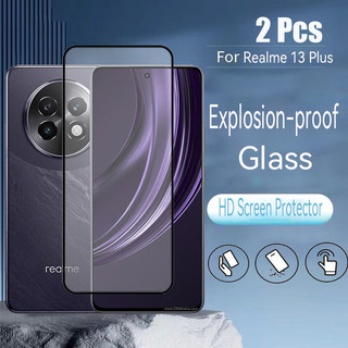 Realme 13 Plus 5G 2 Chiếc Kính Cường Lực Bảo Vệ Màn Hình Cho Realme 12 Plus 11x 12x 11 5G 9D Kính Bảo Vệ Phim
