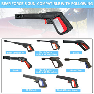 Sún xịt rửa cao áp cho máy rửa xe Bosch, Bosch- AQT – Bản tiêu chuẩn