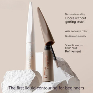 Little Ondine Highlight Shadow Consolidation Fluid Matte Facial Artifact Women 'S Nose Shadow Brightening lõm xương đòn Highlight Consolidation Face liquid Highlight