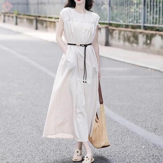 PCWFKef Thắt lưng dây da tròn mỏng nữ, dây xích trang trí váy áo len