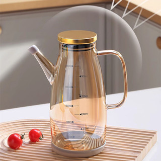 Nồi dầu chịu nhiệt borosilicate cao / nhà bếp chống dầu treo nước tương giấm chai gia vị / hộp đựng dầu / bình dầu
