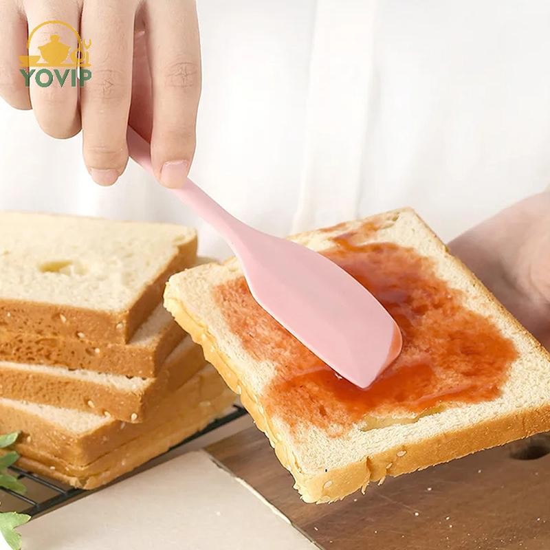 Thìa kem silicon YOVIP Thìa chống dính chịu nhiệt Hoàn hảo để nấu nướng & khuấy Dụng cụ nhà bếp cấp thực phẩm VN