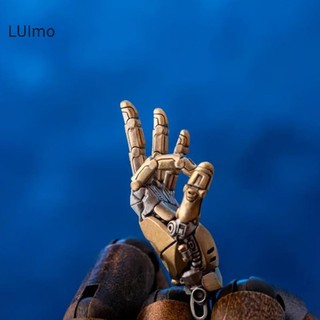 LUImo Thời Trang Cơ Khí Bionic Tay Mặt Dây Chuyền Có Dây Xích Dành Cho Nam Nữ Sáng Tạo Di Động Ngón Tay Khớp Robot Tay Vòng Cổ Trang Sức SBS