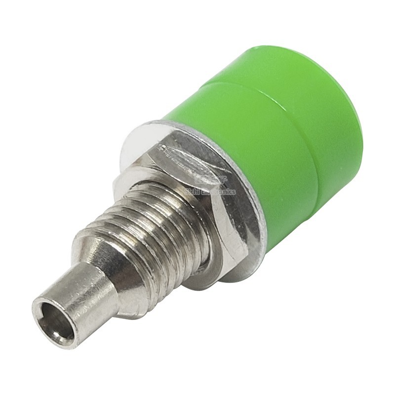Tất cả Đồng 4mm Chuối Ổ Cắm Bảng Điều Khiển Lỗ Lắp Đặt 8mm Đồng Nguyên Chất Thiết Bị Đầu Cuối Bài Dụng Cụ Kiểm Tra Đầu Chuối