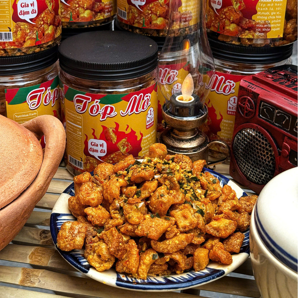Tóp Mỡ Cháy Tỏi Giòn Rùm Rụm Ăn Là Ghiền - Api Food Store | Shopee Việt Nam