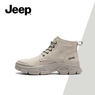 JEEP Nữ Martin Giày Bốt Phong Cách Mới Thu Đông Lông Cừu Lót Retro Phong Cách Anh Đi Bộ Đường Dài Ngoài Trời Giày Cao Đến Mắt Cá Chân