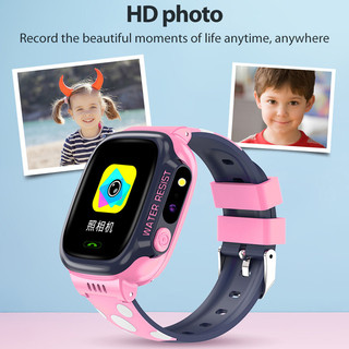 Y92 2G 4G Thẻ SIM Đồng hồ thông minh trẻ em Màn hình 1,44 Inch LBS Vị trí GPRS Ảnh chống nước Âm nhạc Cuộc gọi SOS Đồng hồ chống thất lạc Đồng hồ trẻ em