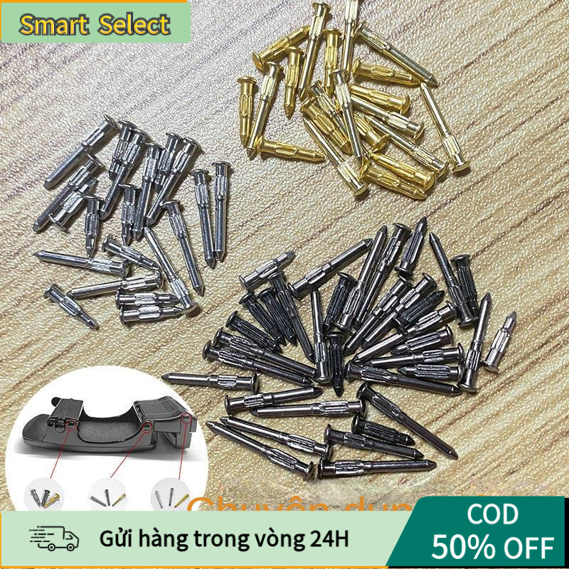 [COD] Khóa Thắt Lưng Nam Tự Động – Đầu Khóa Kèm Vít, Đinh Tán, Chốt Nối, Phụ Kiện Sửa Chữa Dây Nịt Nam