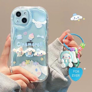 Ốp Lưng Búp Bê Cinnamoroll 3D Cho OPPO A5 A3X A3 Pro A77S A40 A80 A60 A18 A38 A16 CA15 A15S A35 A16S A57 A96 A93 A74 A79 5G A76 4G Cô Gái Hoạt Hình Trong Suốt Vỏ Điện Thoại TPU Mềm