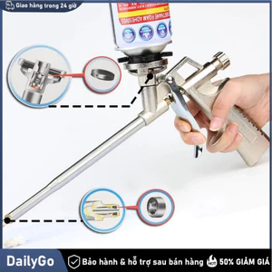 Súng bắn foam cao cấp – Thiết kế chuẩn, dùng với keo bọt nở 750ml tiện lợi, dễ thao tác