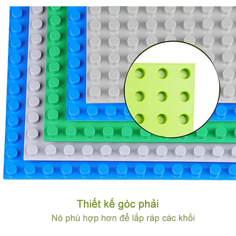 Đế xếp gạch base 50x50 – Lắp ráp chắc chắn, tương thích nhiều loại gạch và mô hình