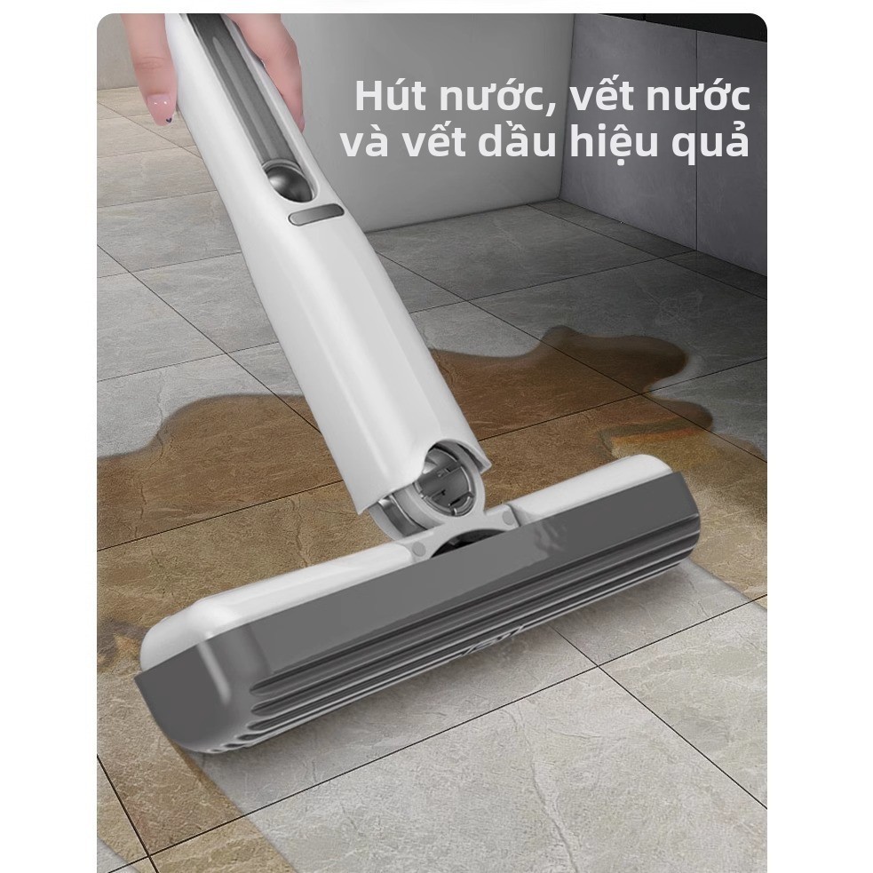 Cây lau nhà cầm tay Mini bán chạy | Thiết kế bọt biển không tay | Dụng cụ làm sạch máy tính để bàn tiện dụng