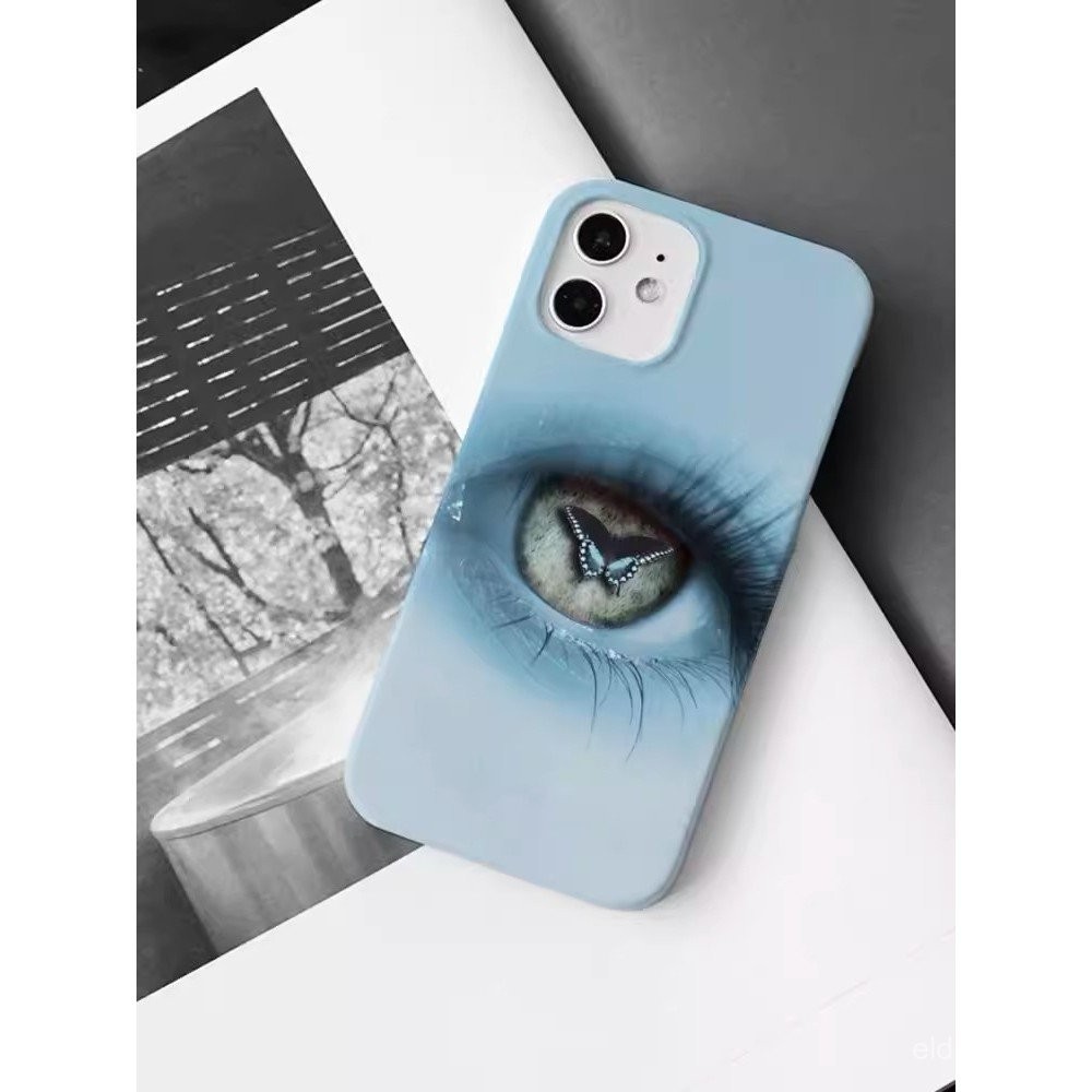 Ốp Điện Thoại Bướm MIM QYJS Thích Hợp Cho IPhone X XS XR XSMAX 11 12 PRO 13 14 15 16 ProMax 16 15 14 PLUS Phong Cách Hợp Thời Trang Nghệ Thuật Độc Đáo Cao Cấp Phong Cách Mới 8ZYS