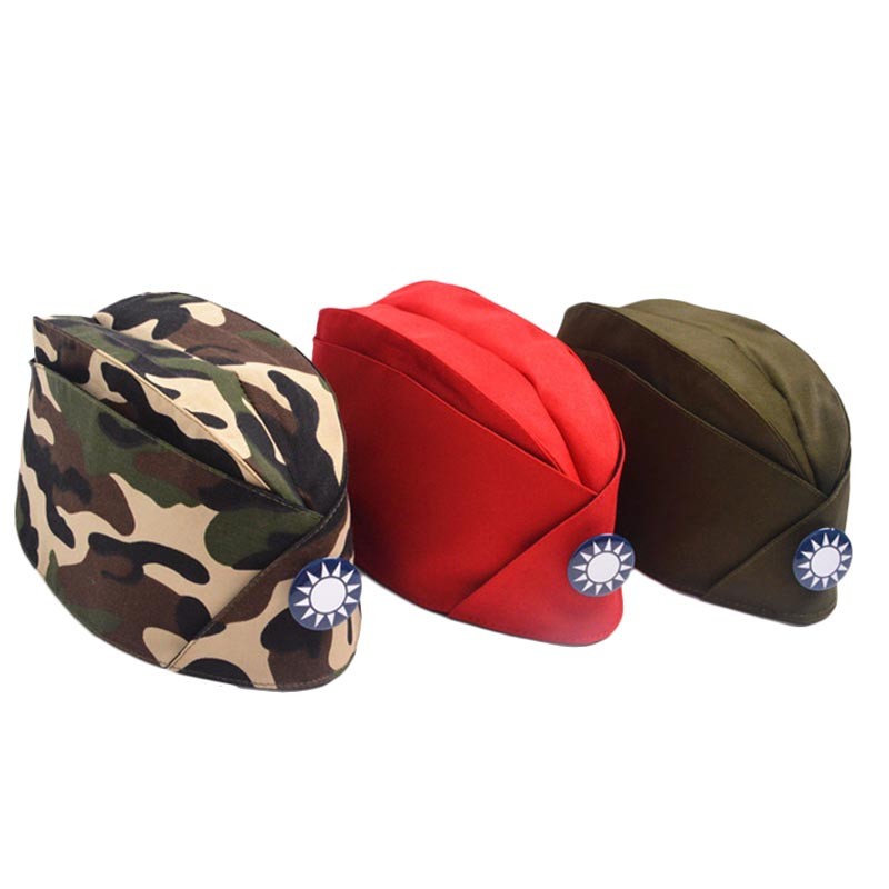 Mũ Tricorn Xanh Camo Phong Cách Quân Đội Nga, Huy Hiệu Thủy Thủ Cho Biểu Diễn Sân Khâu