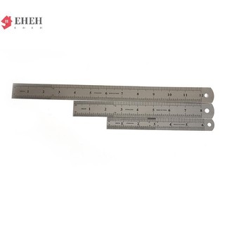 [EHEH] Thước Kẻ Bằng Thép Không Gỉ 15-30cm