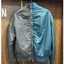 Áo Bomber Di OK 2 Mảnh Xanh Ngọc Phối Ghi KCloset Áo Khoác Gió 2 Lớp Dày Dặn Dáng Rộng Nam Nữ NA959