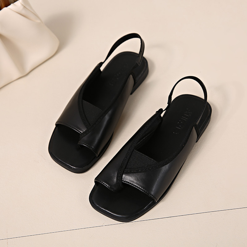 Atikota Nữ Sandal Thời Trang Retro Đa Năng Thoải Mái Nhẹ Thường Ngày Ngoài Trời Flip-Flops