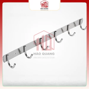 Móc Treo Tường Inox 6-10 Móc – Siêu Bền, Chống Gỉ, Tiện Lợi Cho Nhà Tắm & Nhà Bếp