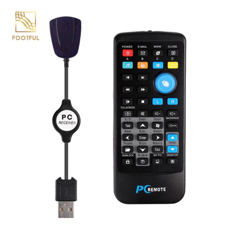Bộ điều khiển từ xa IR Nhận USB cho Loptop PC Center 7 8 10 Vista
