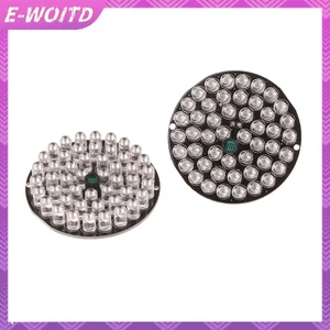 E-woitd Fill Light 12V 48 LED 850nm Bộ chiếu sáng hồng ngoại hồng ngoại Đèn nhìn ban đêm cho 60 Camera quan sát HNVN