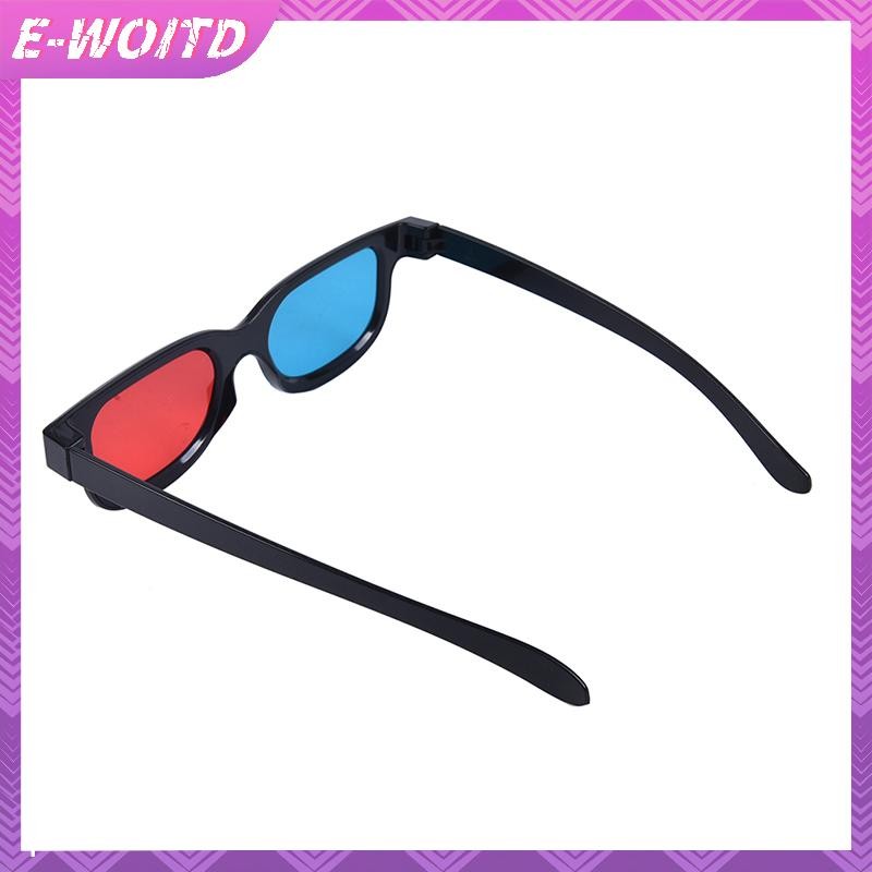 Khung kính 3D màu xanh đỏ E-WOITD cho trò chơi DVD phim Anaglyph chiều HNVN