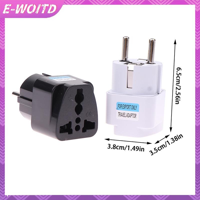 E-woitd Universal Kr AU US UK EU Cắm Adapter Mỹ Nhật Bản Hàn Quốc Nga Đức Du Lịch Cắm Israel Brazil Bộ Chuyển Đổi Nguồn Ổ Cắm HNVN