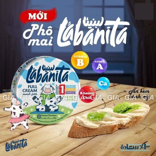 Phô mai Labanita hộp 16 miếng 240g