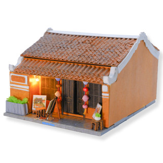 Mô hình gỗ tự lắp ráp DIY- Thế Giới Tí Hon- HỘI AN- HIỆU TRANH 182- HA164-02 (Sản phẩm chưa kèm keo)
