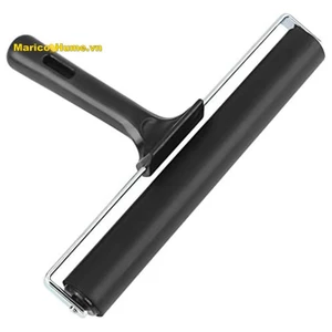 Con lăn cao su 8 Inch, Bàn chải con lăn Brayer để vẽ tranh thủ công nghệ thuật DIY, in, in, mực và dập
