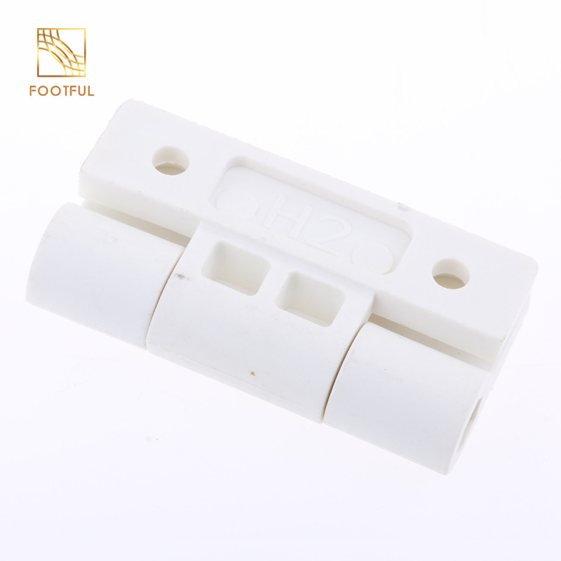 Bản lề mông nhựa 56mm X 43mm 4 lỗ chìm màu trắng Thích hợp cho gia đình