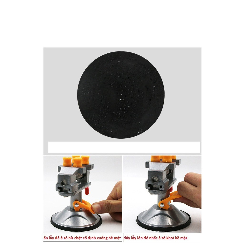 【COD】Ê Tô Mini Đế Hít Đa Năng Xoay 360 – Kẹp Chắc, Nhỏ Gọn, Dùng Chế Tác, Gia Công, Sửa Chữa, Làm Đồ Thủ Công