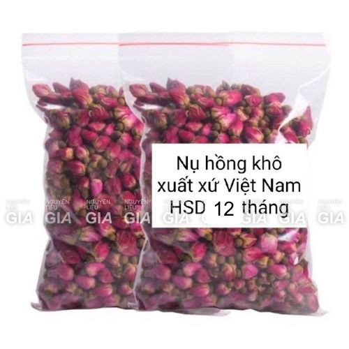 Nụ hoa hồng sấy khô nguyên bông