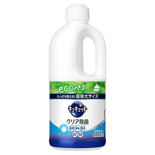 [Mẫu mới] Nước rửa bát Kao đậm đăc 1250 ml an toàn, diệt khuẩn tẩy sạch bẩn trên chén đĩa Nhật Bản