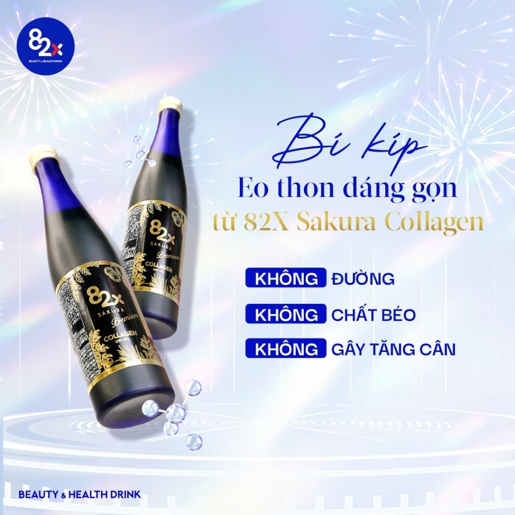 Ảnh Nước Uống Collagen Cao Cấp 82X SAKURA COLLAGEN PREMIUM Chai 500ml - Hỗ Trợ Trẻ Hoá Da, Ngừa Lão Hoá 4