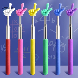 Canamek Con trỏ giáo viên có thể thu vào Thiết kế ngón tay Thép không gỉ Kính thiên văn Trường dạy Con trỏ Dính Đồ dùng giáo viên cho lớp học CSF