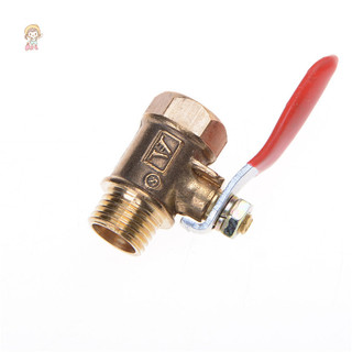 TWE 1 / 4 '' M / F Full Port Nội tuyến Đồng thau Nước Khí Nhiên Liệu Dòng Van ngắt VN