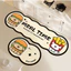 Thảm Nhà Bếp Chống Trượt Tảo Cát Hoạt Hình (40x60cm/40x120cm) - Mickey, Shin-chan, SpongeBob, Hamburger