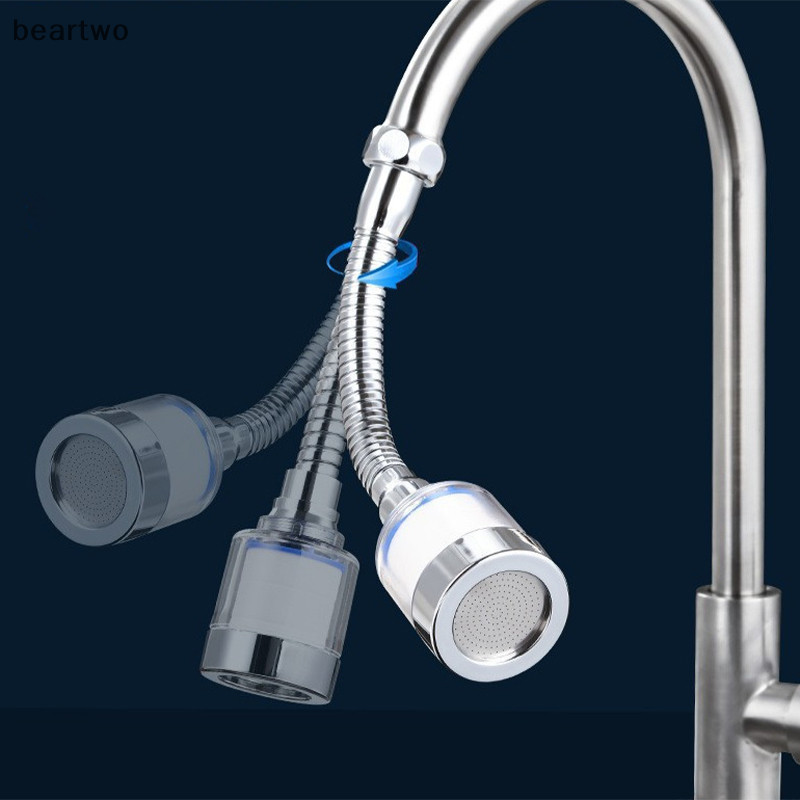 < Beartwo > Vòi nước nhà bếp Bộ lọc bong bóng áp Loại bỏ clo Kim loại nặng được lọc cho máy lọc nước cứng Đẹp