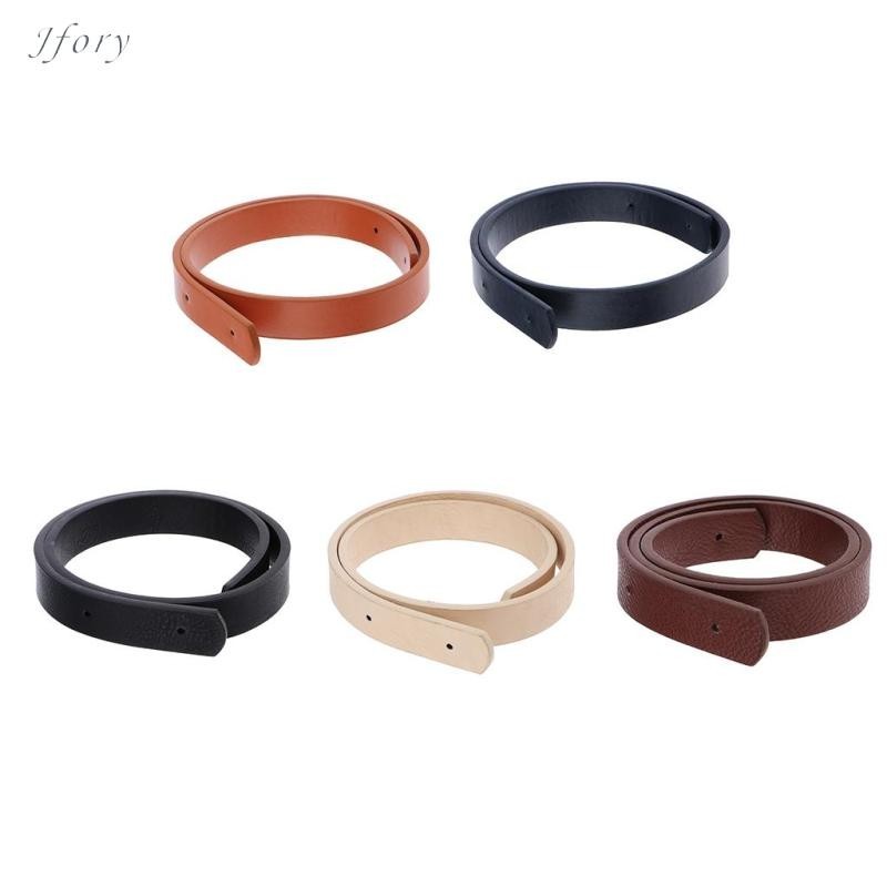 Jfory Da PU Túi Tote Dây Đeo Tay Cầm Túi Xách Vai DIY Ví Làm Phụ Kiện Có Đinh Tán