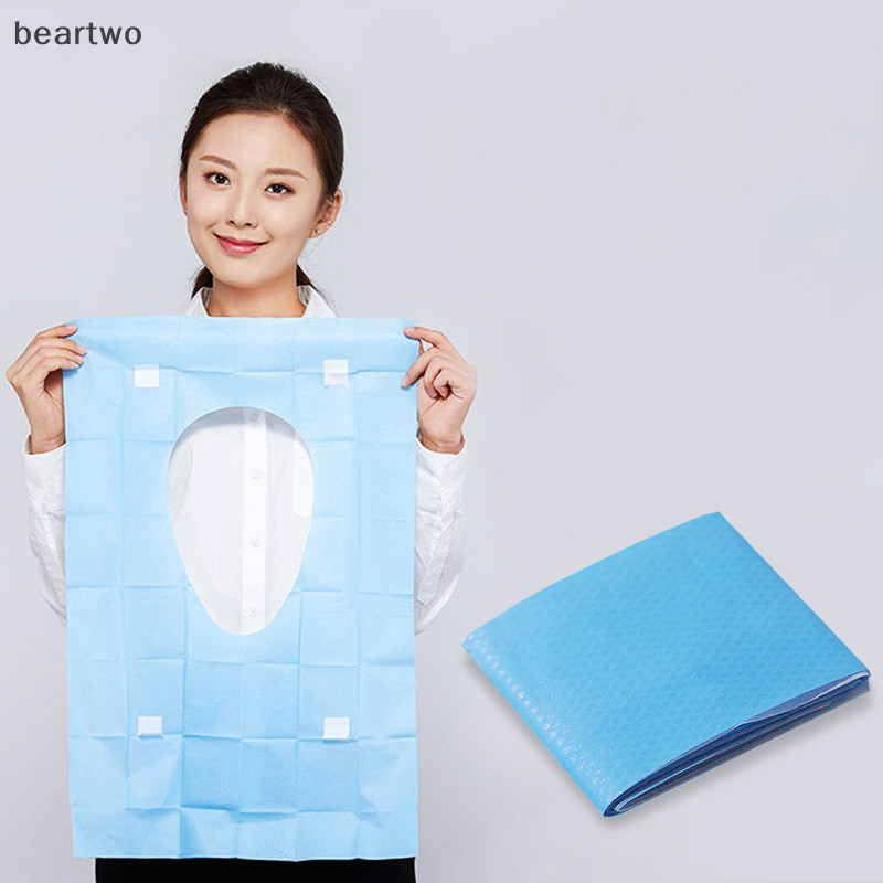 < Beartwo > 10 Cái / gói Vỏ Ghế Vệ Sinh Giấy Dùng Một Lần Vỏ Ghế Vệ Sinh Đa Năng Đẹp