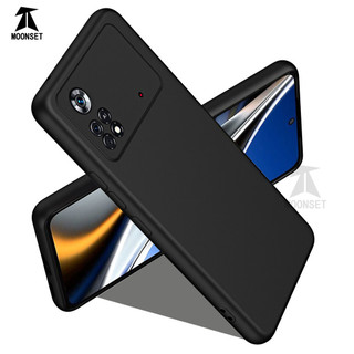 Dành Cho Xiaomi POCO X4 Pro 5G / M4 Pro 4G Ốp Lưng Silicon Lỏng Nâng Cấp Với Viền Vuông Bảo Vệ Camera Mềm Chống Trầy Xước Lớp Lót Microfiber Chống Sốc Mỏng