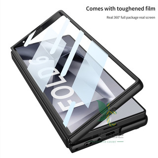 Siêu Mỏng Với Phim Gấp Ốp Lưng Samsung Galaxy Z Fold 6 Z Fold 5 Vỏ Thân Thiện Với Da PC Cứng Vỏ Chống Trầy Xước