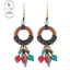 Hàng có sẵn hs Thiết kế ban đầu Bông tai Nepal Retro Phong cách Tây Tạng Phong cách dân tộc bện Tua dài Phong cách kỳ lạ Bông tai Niche Nữ