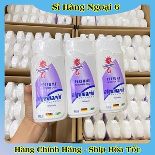 Sữa tắm cá ngựa hương nước hoa ALGEMARIN Exclusive Perfume Shower Gel chai nhọn/vuông 300/600ml của Đức