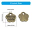 Flgo 200 Chiếc Hợp Kim Độc Đáo Chữ Charm Hoa Họa Tiết Mặt Dây Chuyền Để Làm Đồ Trang Sức