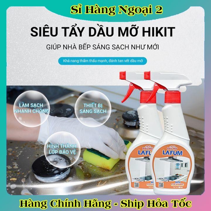 Tẩy dầu mỡ,tẩy nhà bếp, tẩy hút mùi, bếp gas, bếp từ, đáy xoong, đáy chảo LAFUM