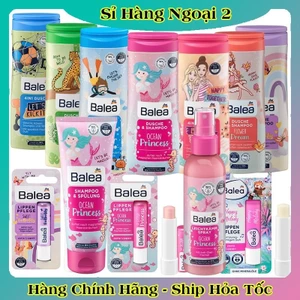 Bộ sữa tắm gội, dầu gội xả, son dưỡng môi, xịt dưỡng tóc cho bé Balea của Đức - DATE MỚI ĐỦ BILL
