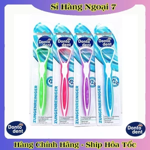 Cạo lưỡi, dụng cụ vệ sinh lưỡi Dontodent nội địa Đức vỉ 1 chiếc