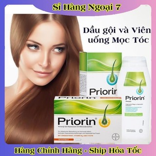 Dầu gội Priorin giúp mọc tóc dành cho tóc rụng yếu và mỏng - Nội địa Đức Đủ Bill .