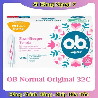 Băng vệ sinh Tampon Ob - Đức Date mới đủ Bill